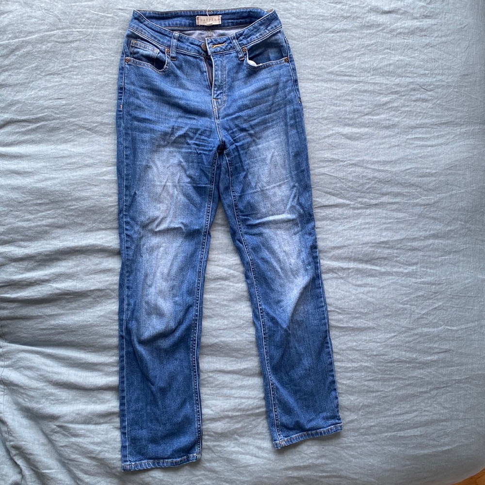High Rise Straight Harper Jeans
